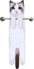 Cat Funny Hand Towels for Bathroom Kitchen